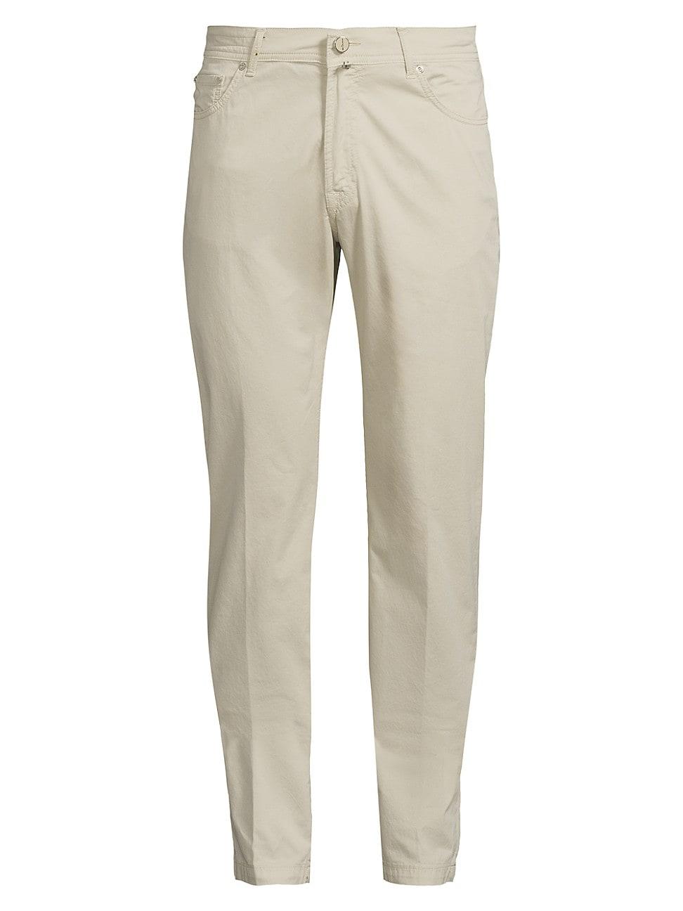 Mens Stretch-Cotton 5-Pocket Pants Product Image