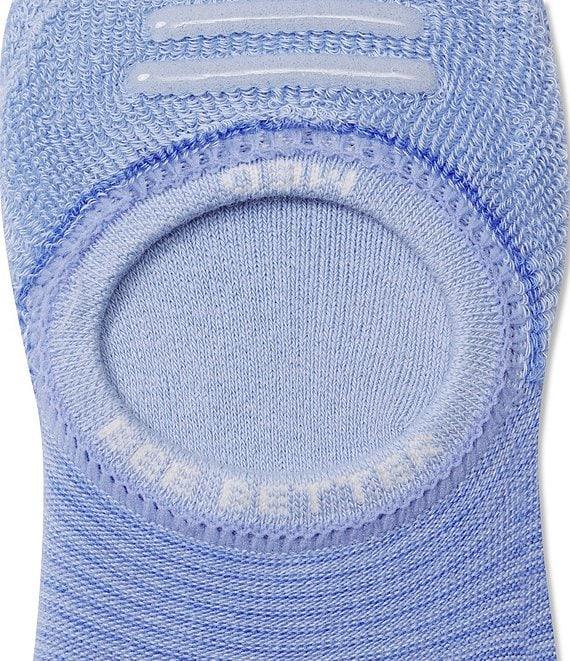 Bombas Solid Feedstripe Cushion No Show Socks Product Image
