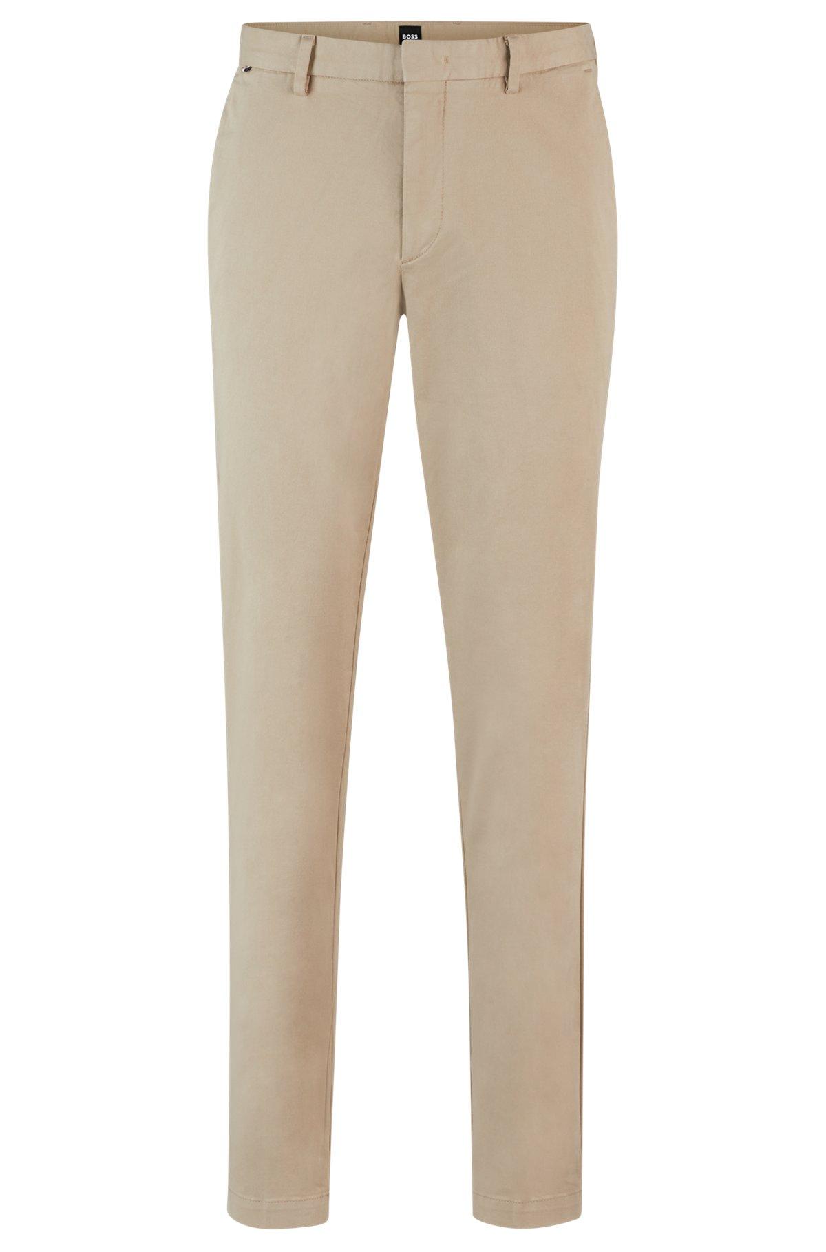 Slim-fit chinos in stretch-cotton gabardine Product Image