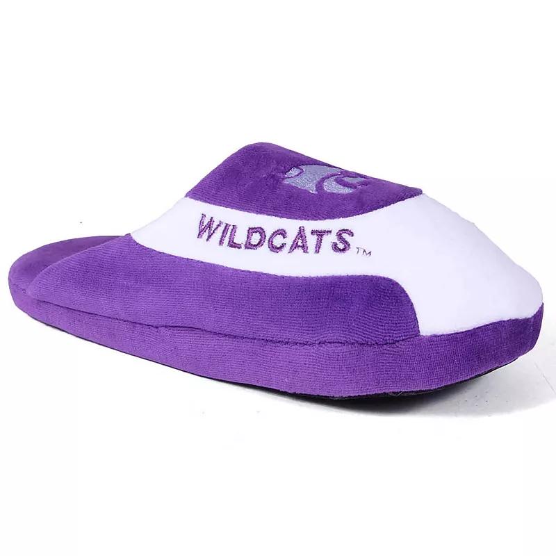 Unisex K-State Wildcats Low Pro Stripe Slip-On Slippers, Women's, Size: XL, Team Product Image