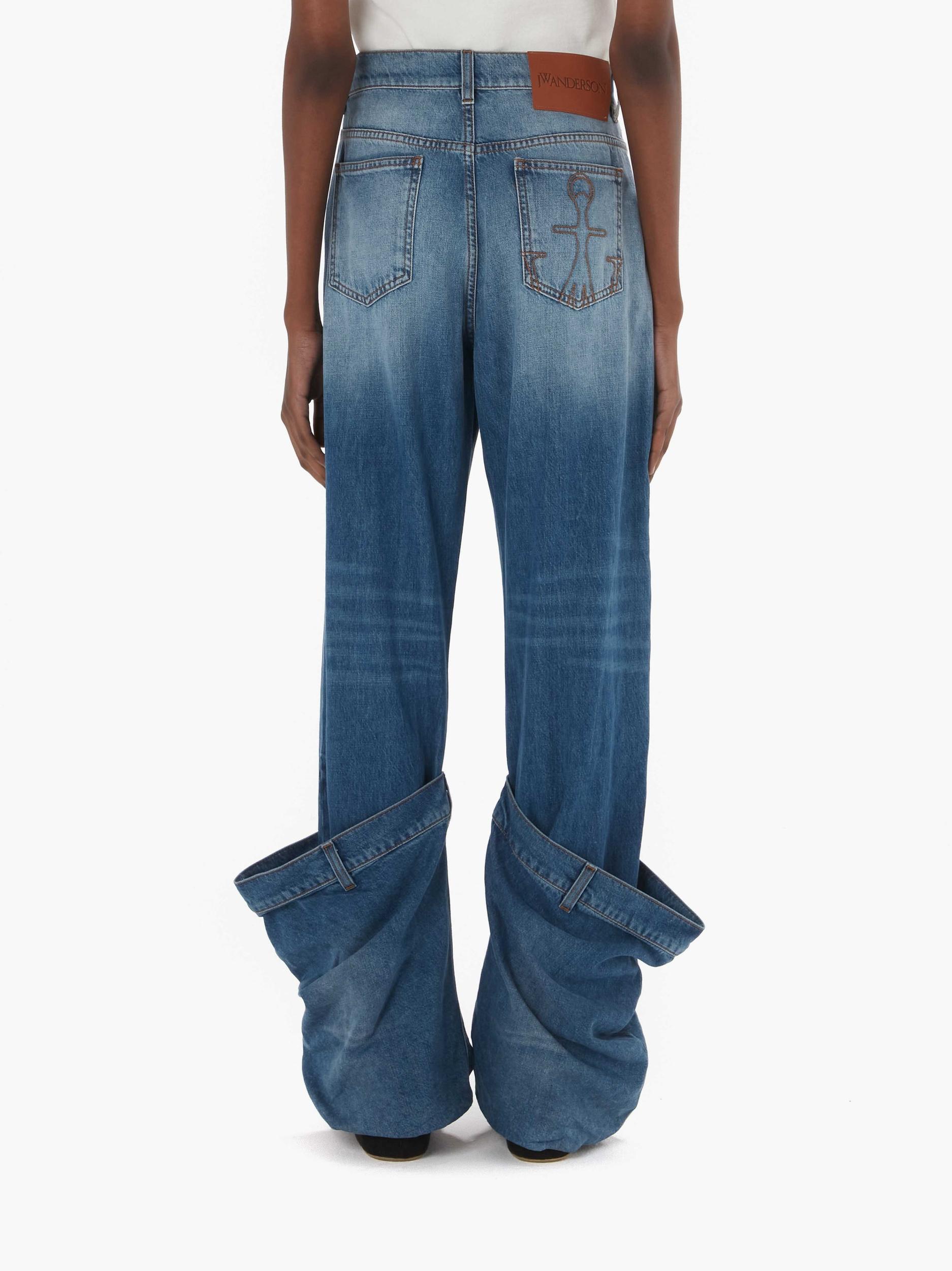 BUCKET DENIM JEANS Product Image