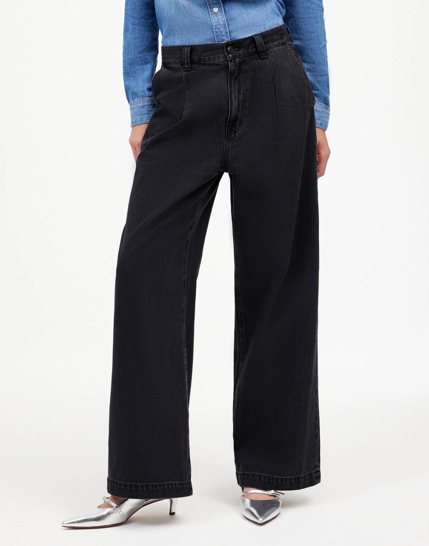 The Harlow Wide-Leg Jean: Airy Denim Edition Product Image