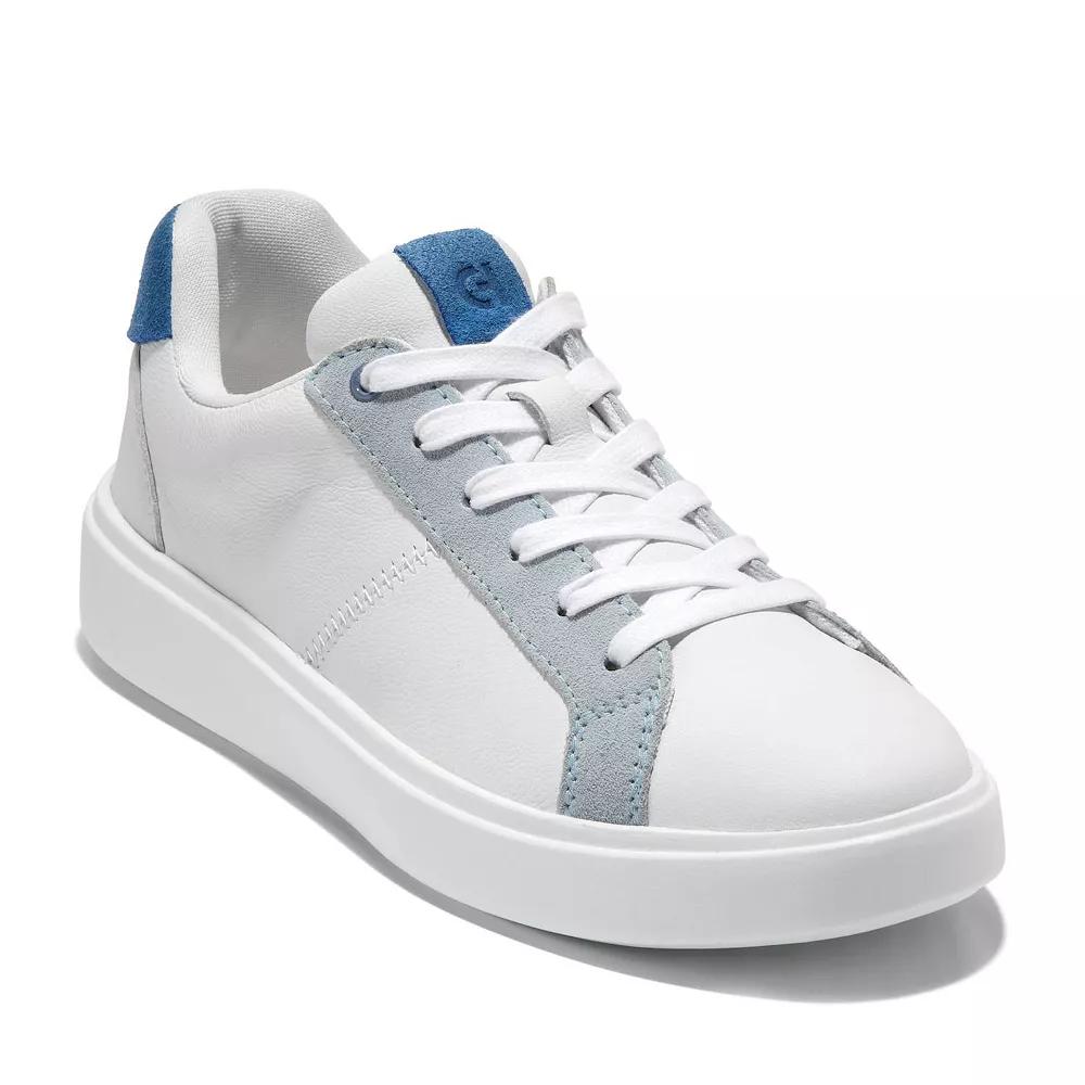 Cole Haan Grand Crosscourt Coaster Women's Sneakers, Size: 7.5, White Skyway Blue Product Image