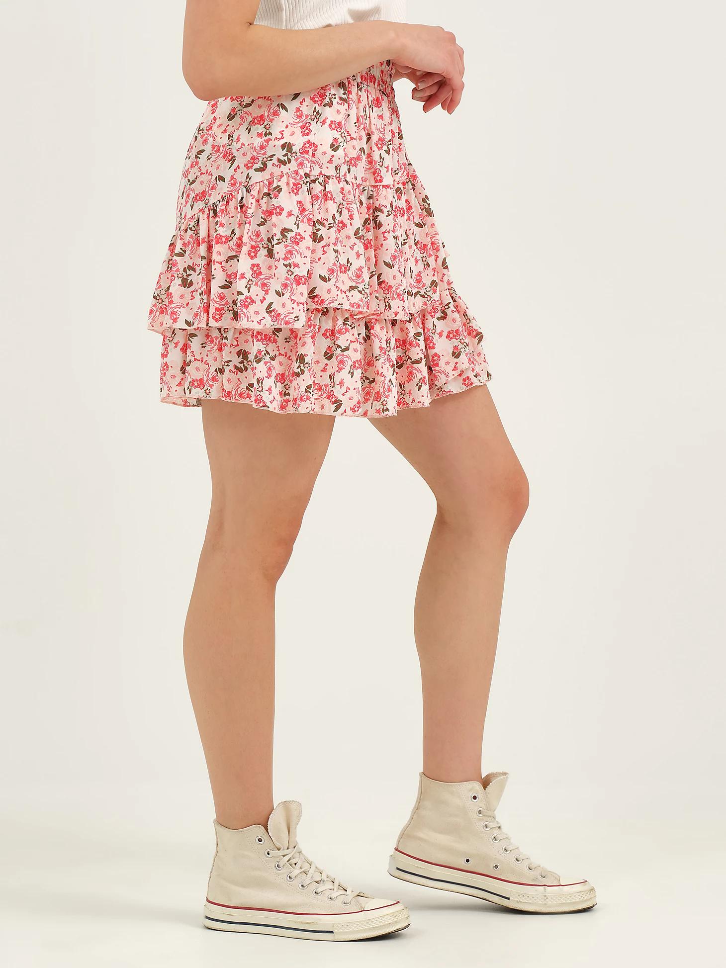 Women's Short Ruffle Layered Skirt | Women's Skirts & Dresses | Lee® Product Image