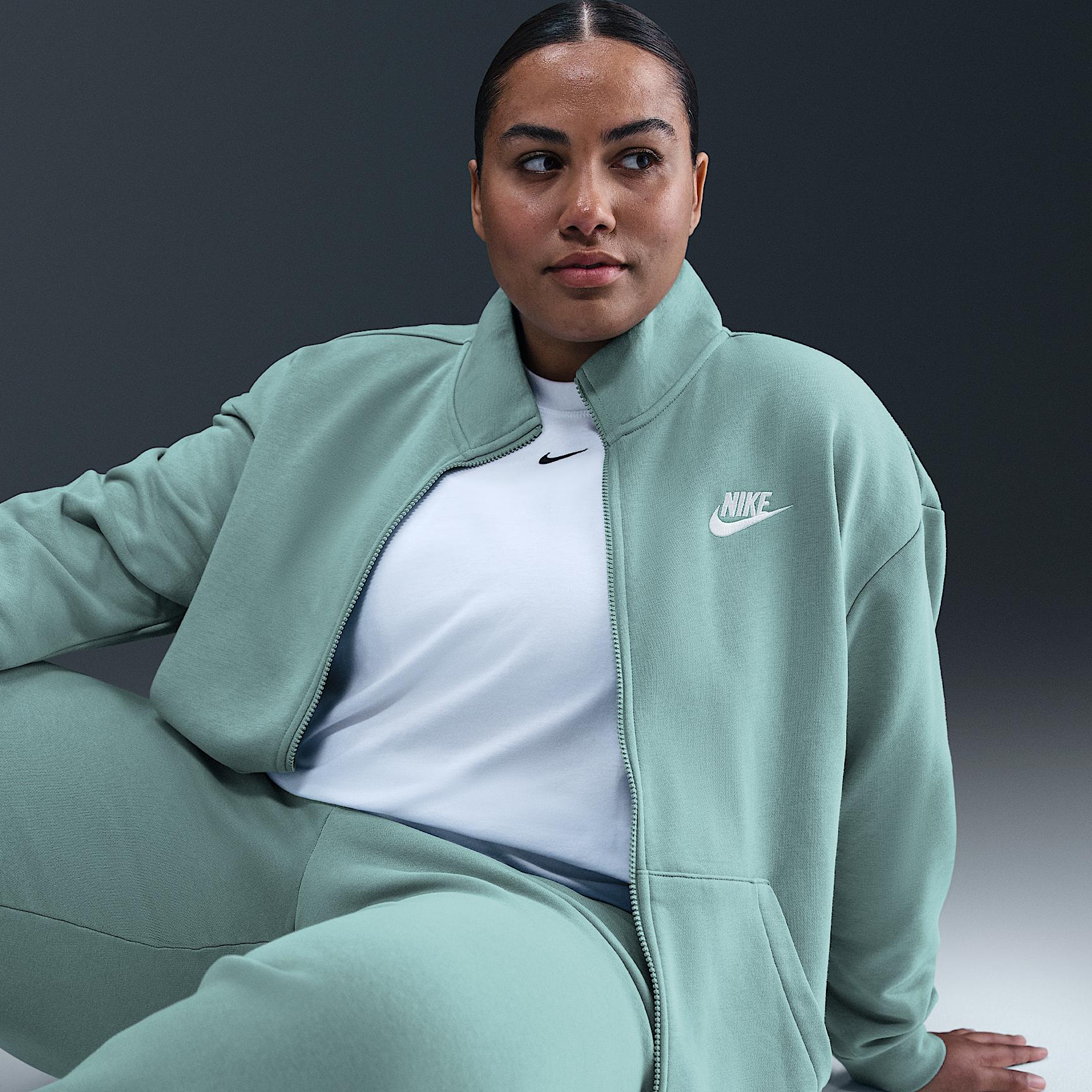 Nike Sportswear Club Fleece Women's Loose Track Jacket (Plus Size) Product Image
