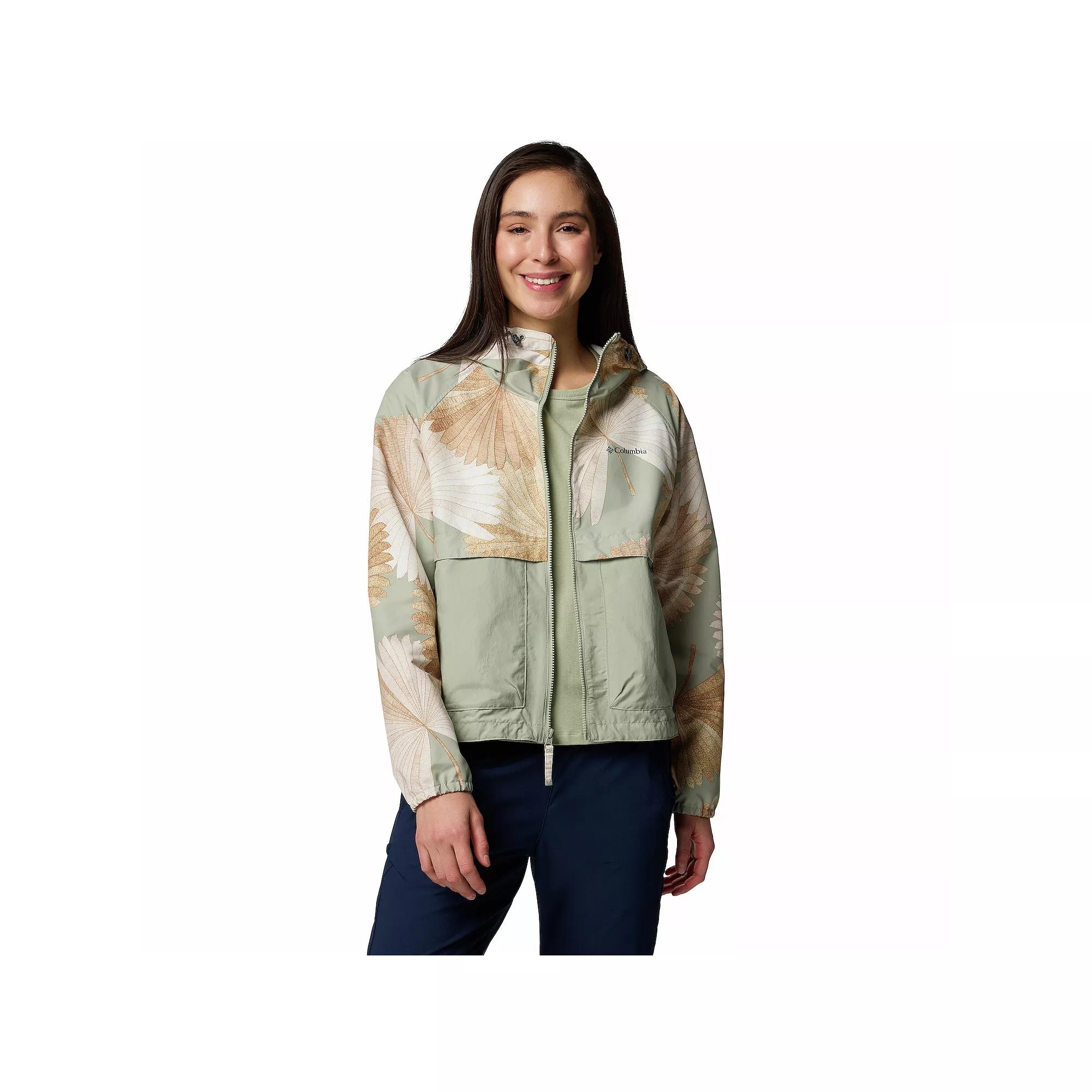 Women's Columbia Spire Valley Omni-SHIELD™ Printed Windbreaker Jacket,  Product Image