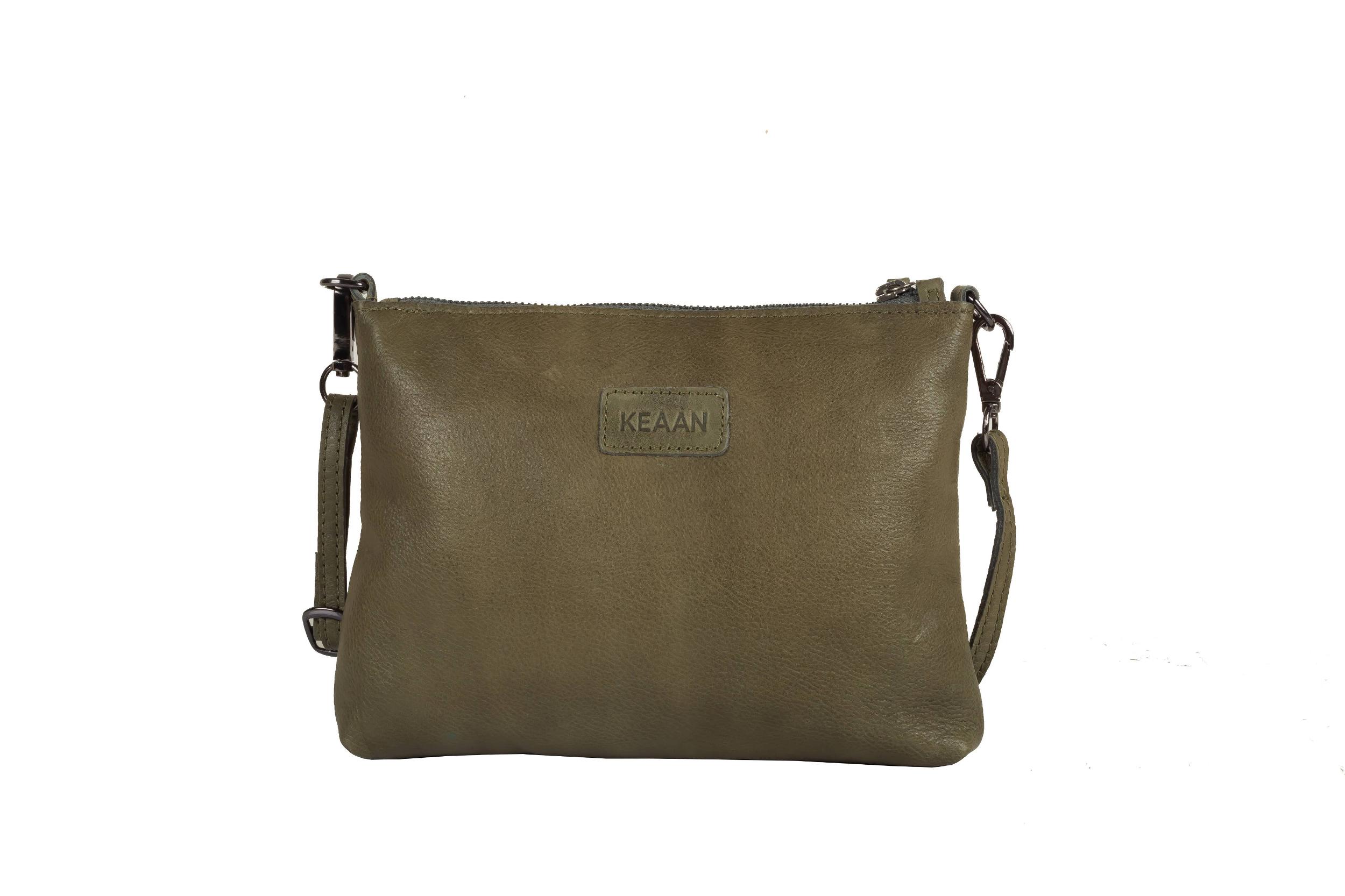 [MIA] SMALL CROSSBODY & CLUTCH | SUPER SOFT NAPPA LEATHER: TAN Product Image