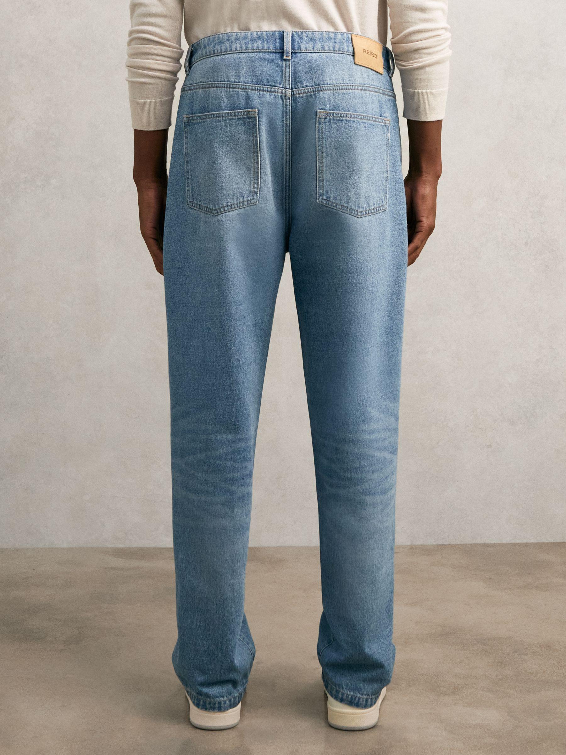 Loose-Fit Jeans in Light Blue Wash Product Image