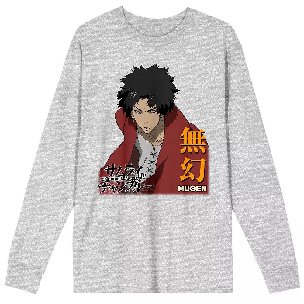 Men's Samurai Champloo Mugen Long Sleeve Tee,  Product Image