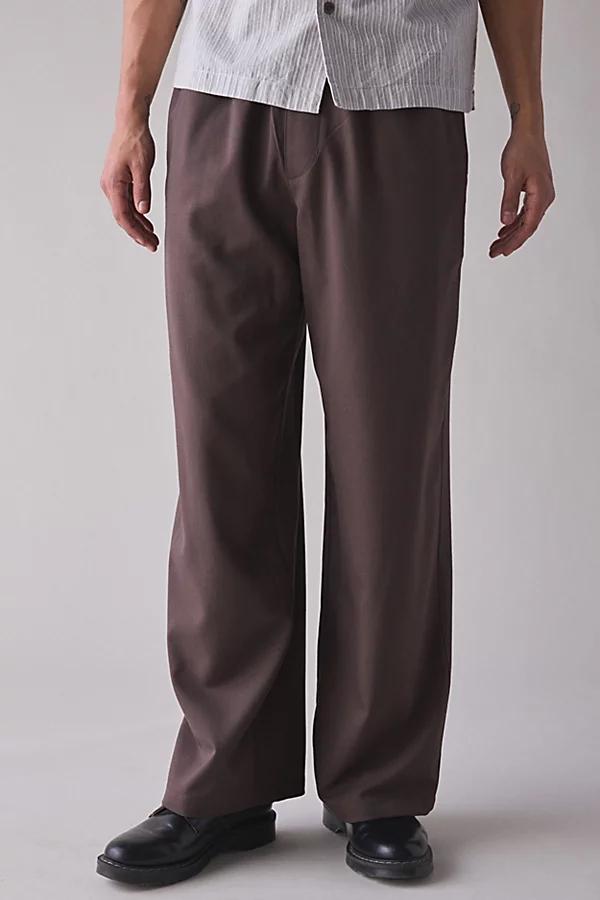 Urban Outfitters UO Solid Pull-On Trouser Pant Mens at Urban Outfitters Product Image