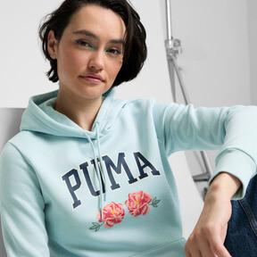 PUMA Faux Embroidered Floral Women's Hoodie Product Image