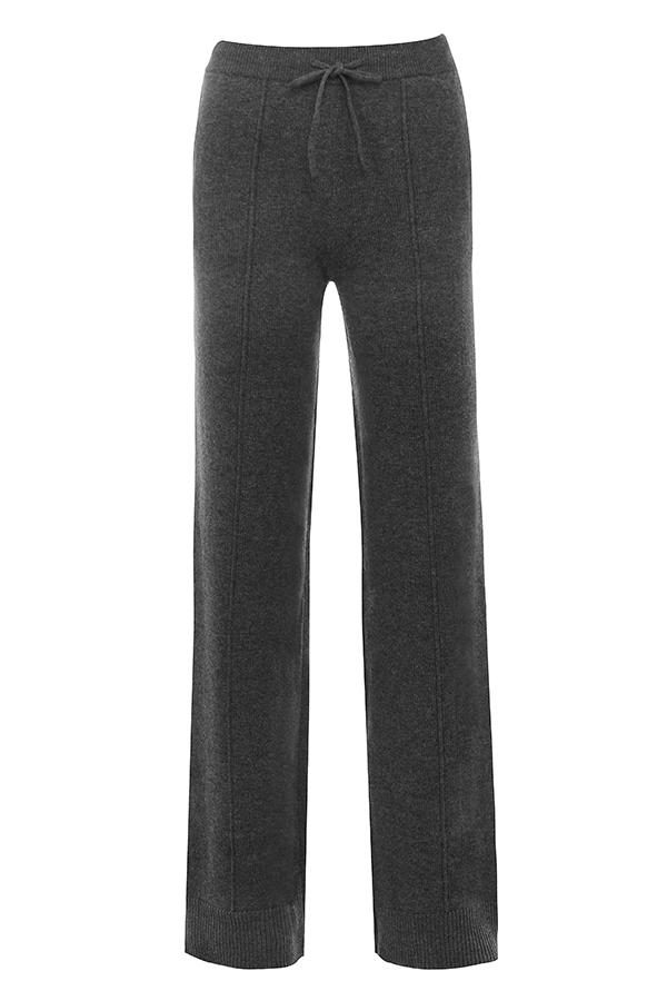 Yalina  charcoal cashmere blend trousers - sale Product Image