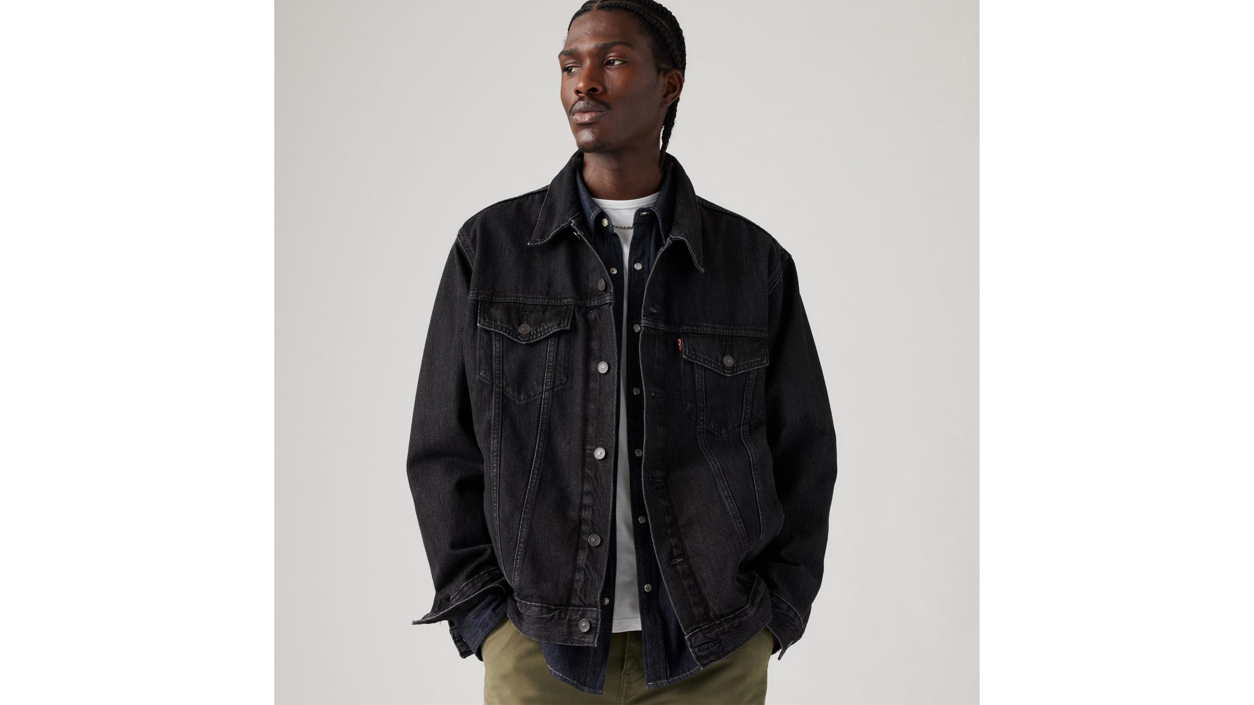 Relaxed Fit Trucker Jacket Product Image