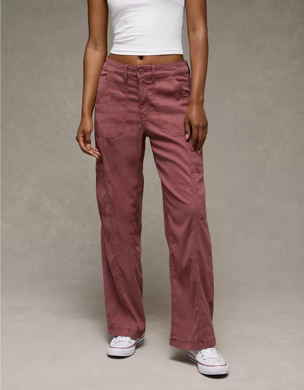 AE Stretch High-Waisted Stovepipe Pant Product Image