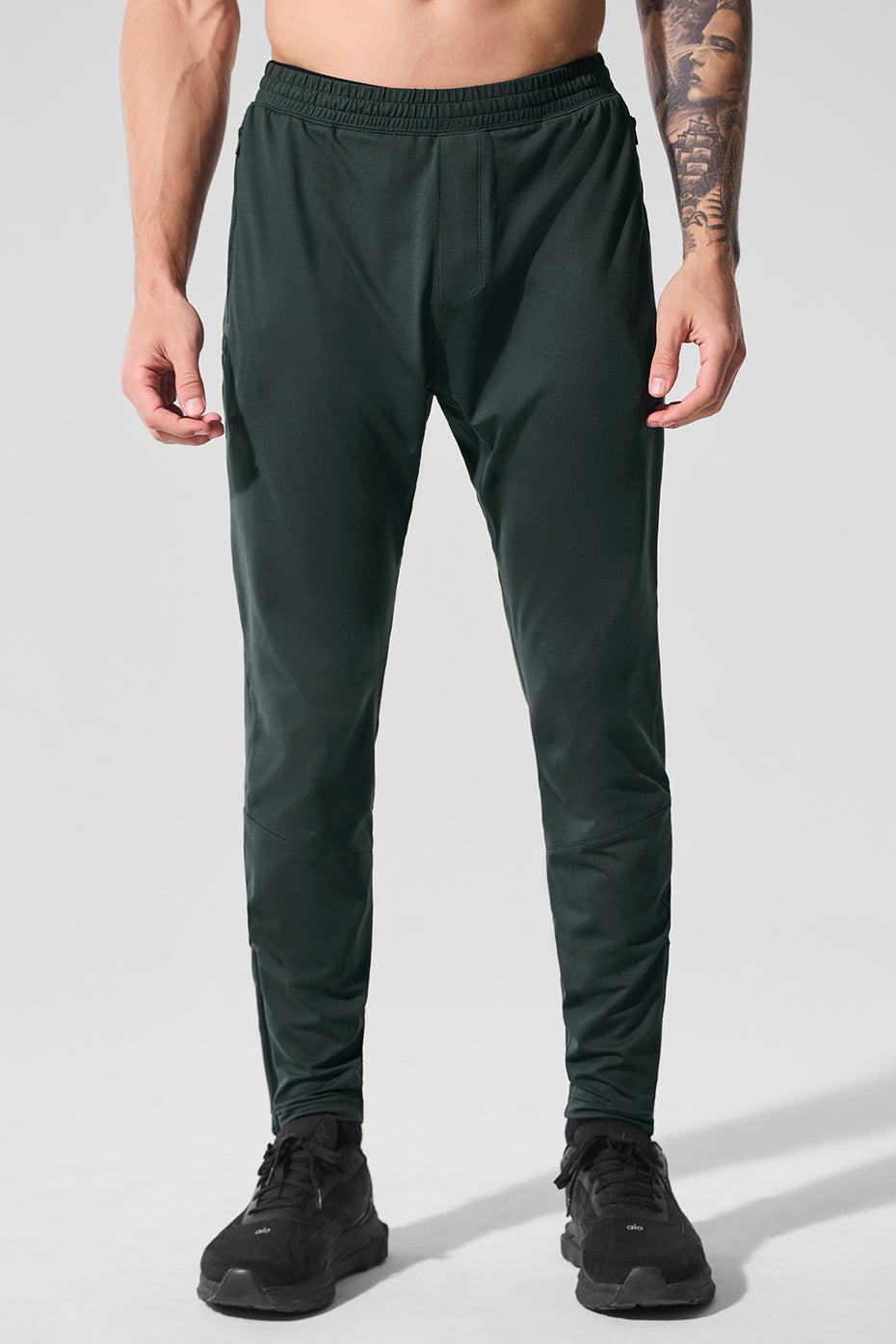 Conquer React Performance Pant - Charcoal Green Product Image
