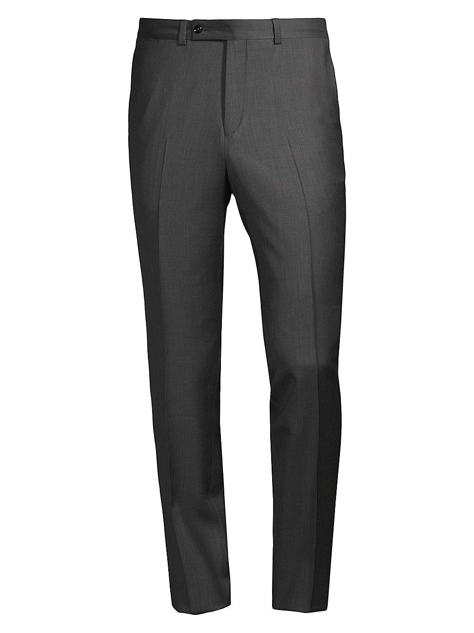Mens Wool Trouser Pants Product Image