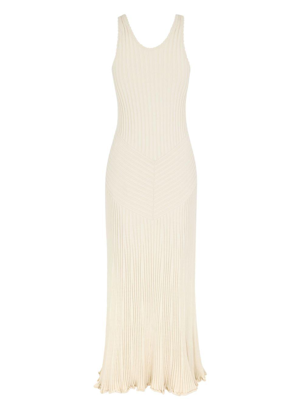 ribbed-knit maxi dress Product Image