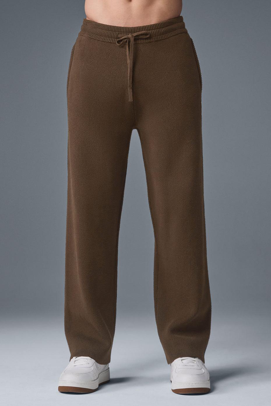 Scholar Straight Leg Sweatpant - Espresso Product Image