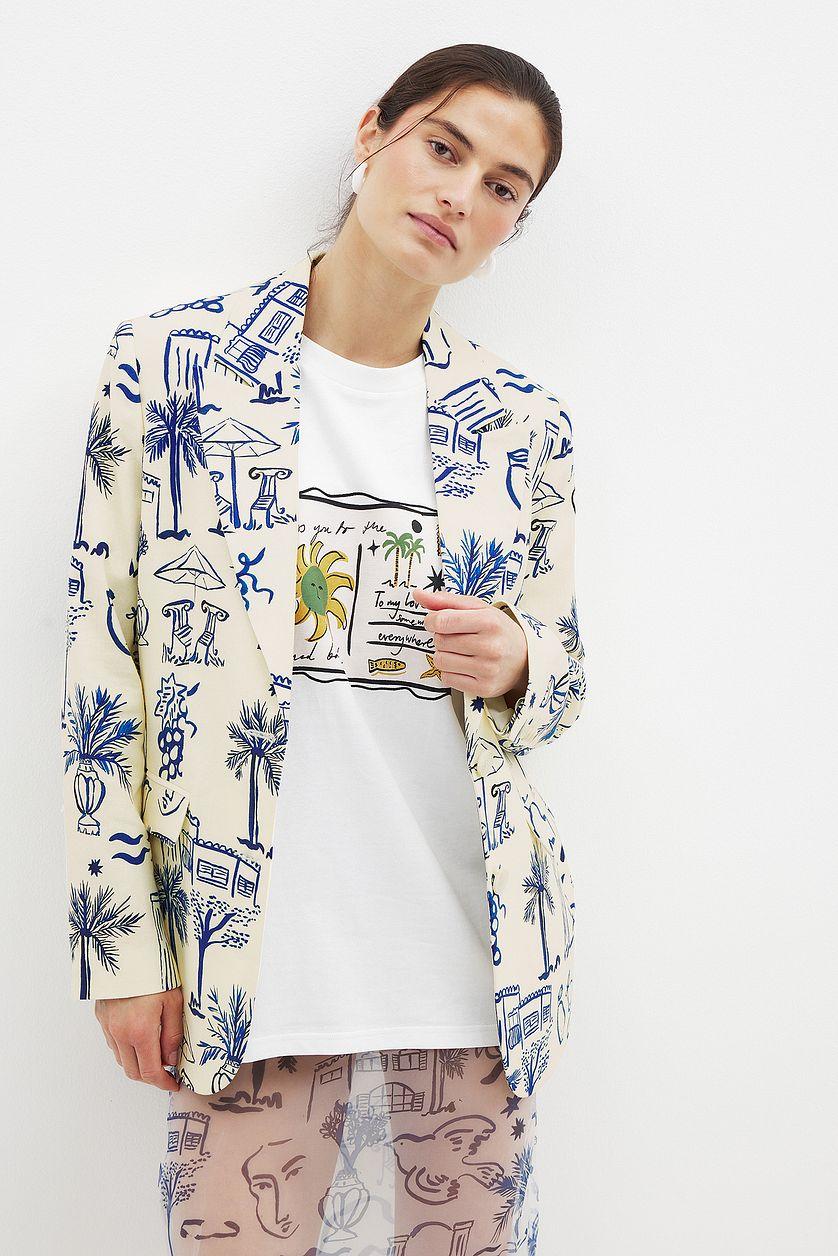 Oversized Printed T-shirt Product Image