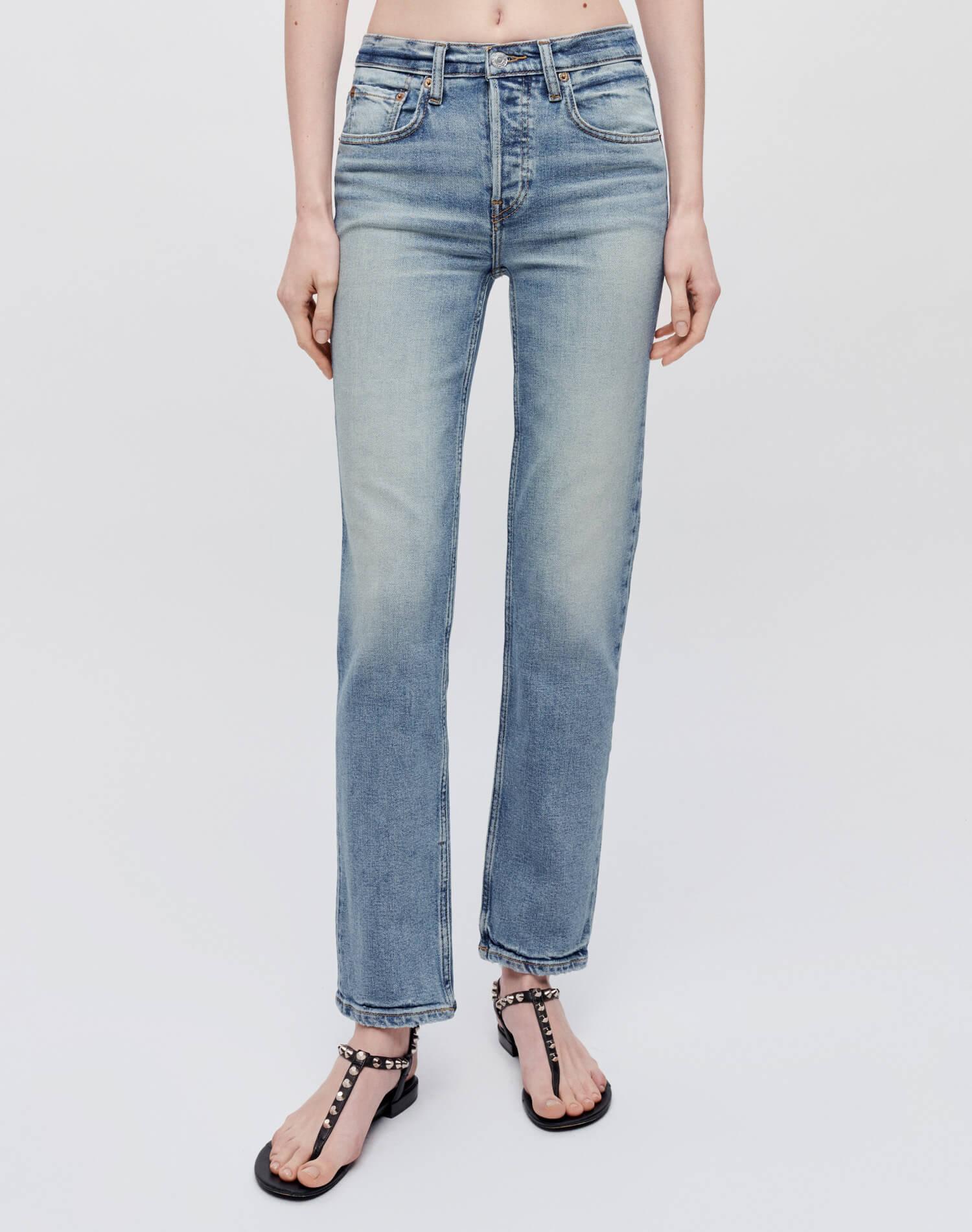 Comfort Stretch Mid Rise Stove Pipe - Bella Rosa Product Image