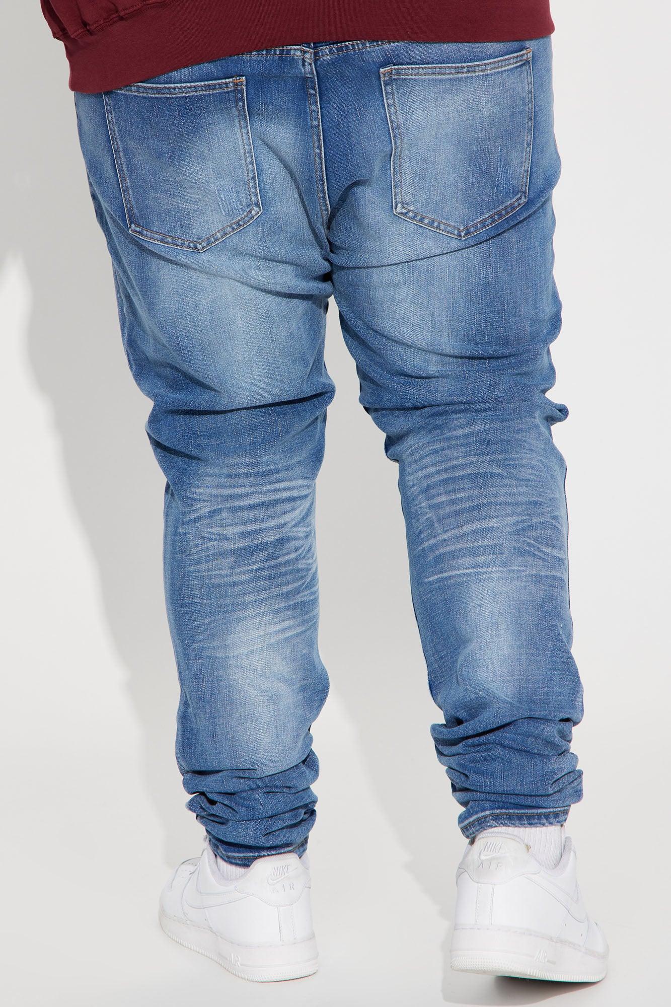 Pristine Stacked Skinny Jeans - Medium Wash Product Image