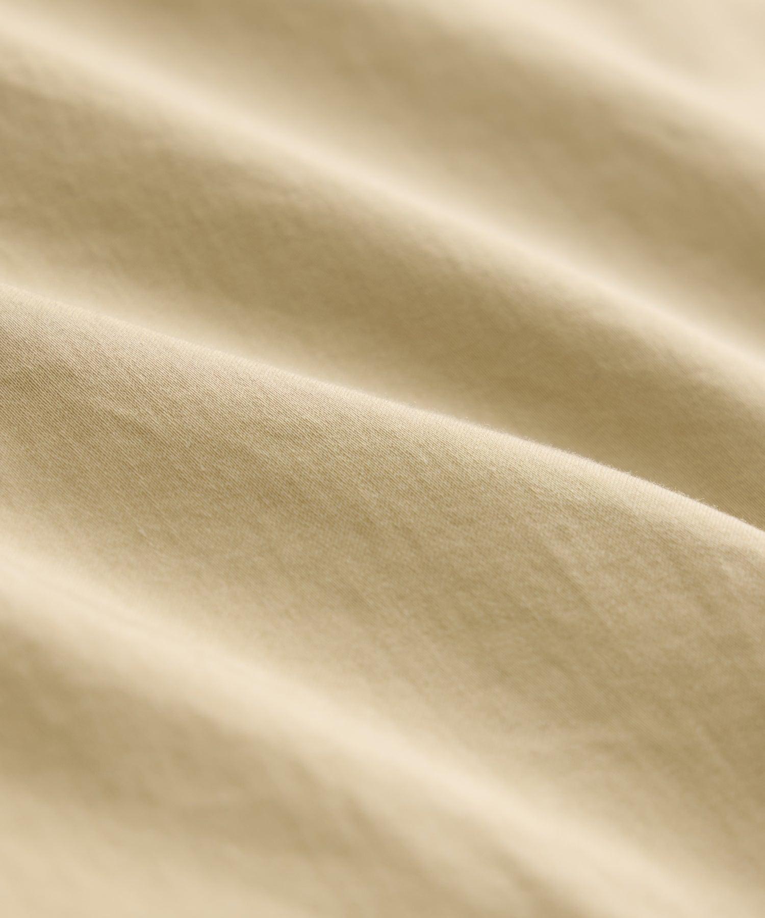 Cropped Poplin Camp Collar Shirt Product Image