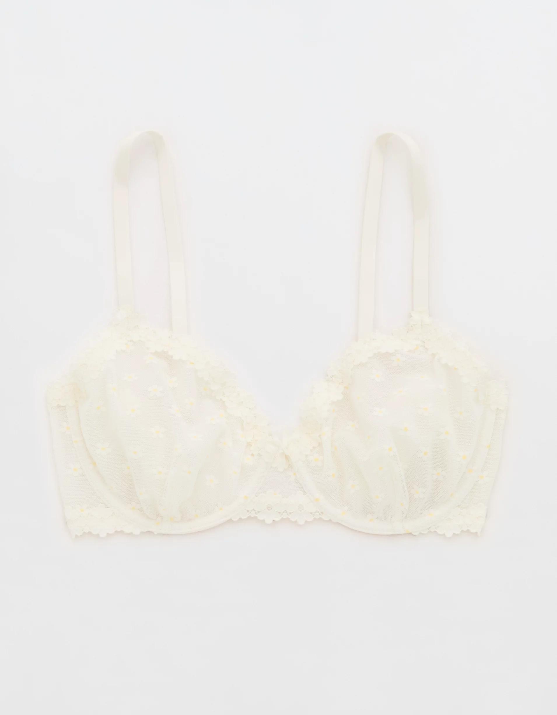 Show Off Daisy Mesh Unlined Bra Women's Product Image