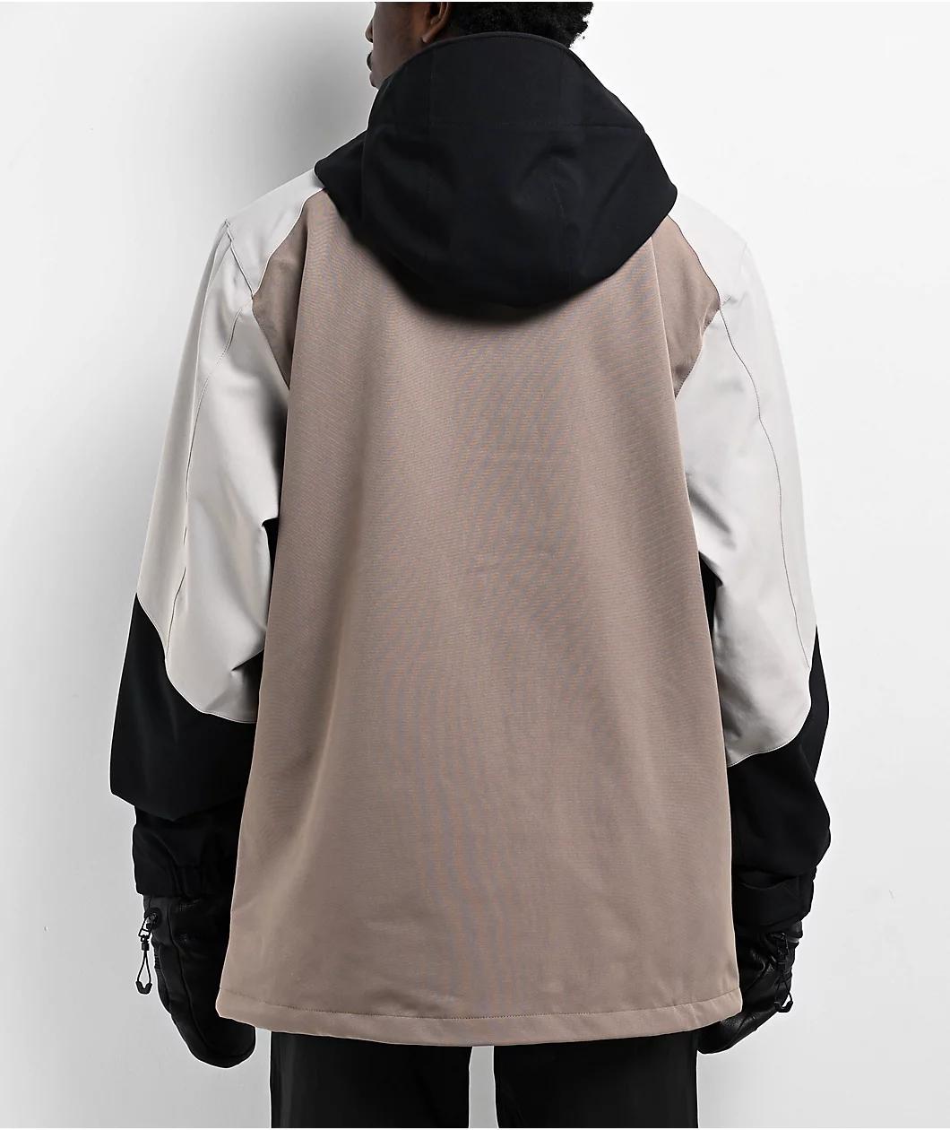 Volcom Brighton Chestnut Brown 15K Anorak Snowboard Jacket Product Image