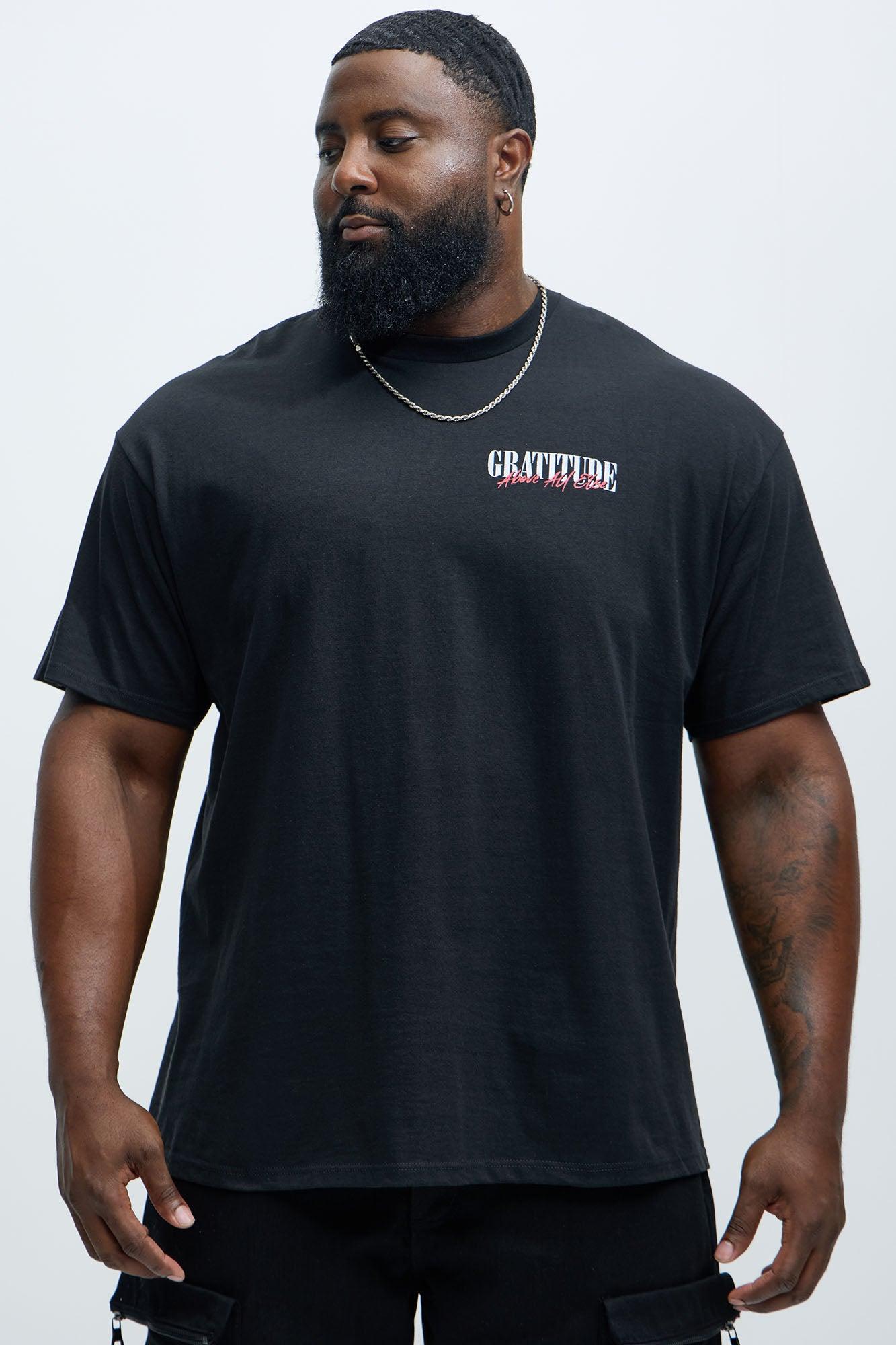 Above All Else Short Sleeve Tee - Black Product Image