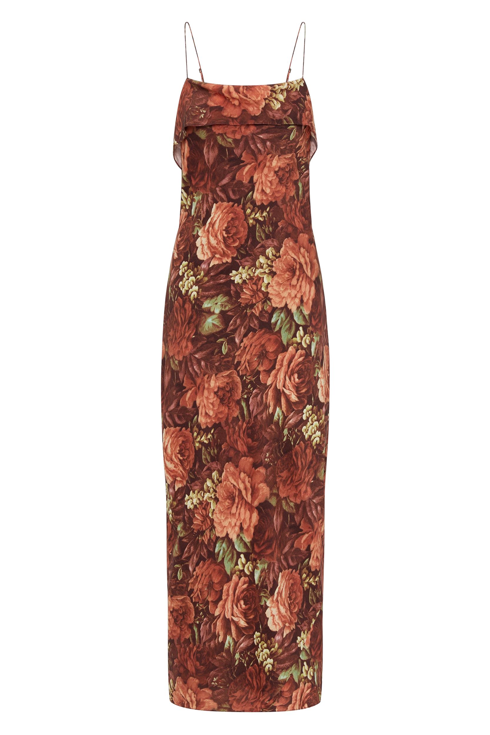 Zelie Midi Dress Rose - Final Sale Product Image