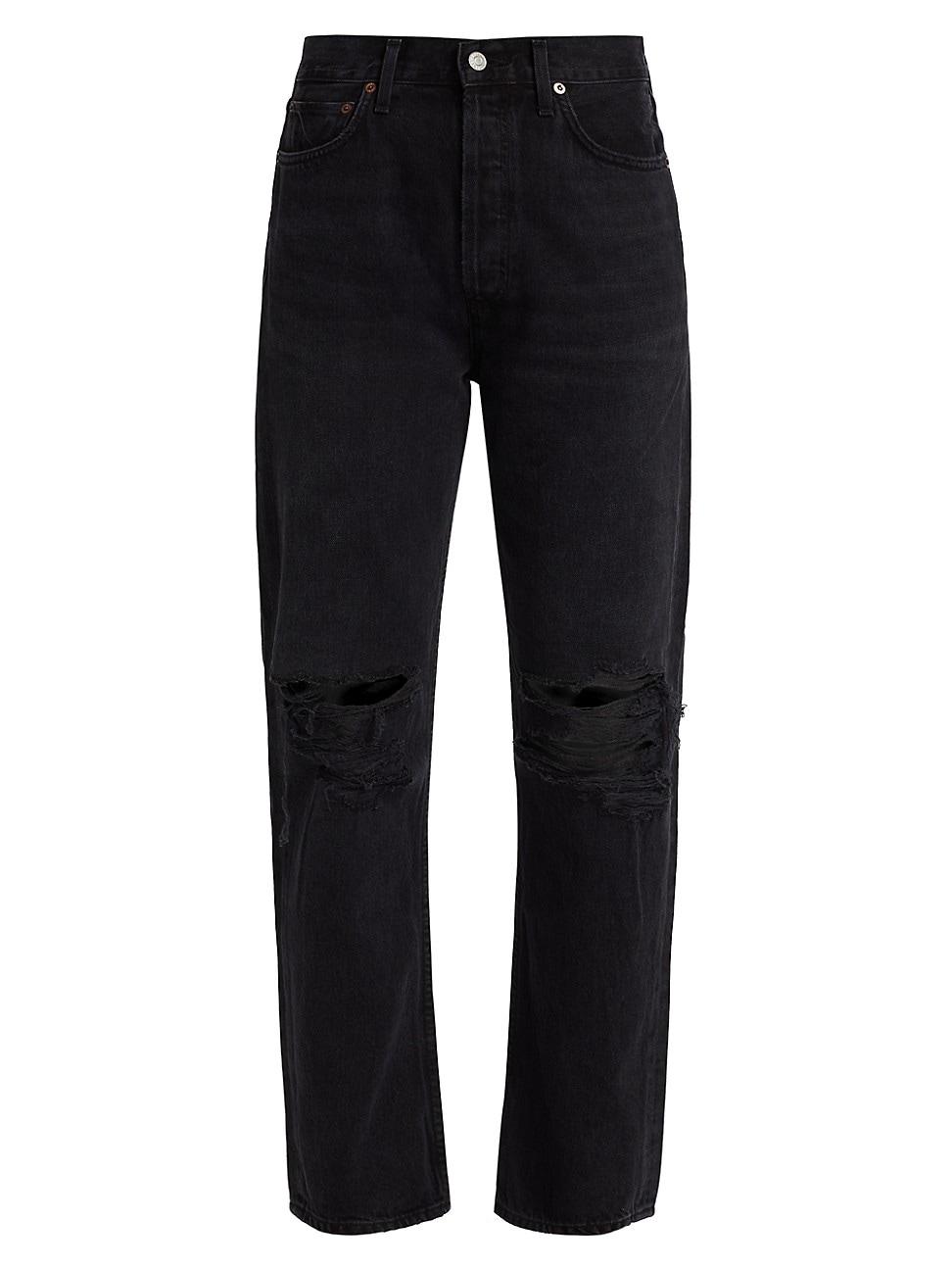 Womens 90S High-Rise Straight-Leg Jeans Product Image