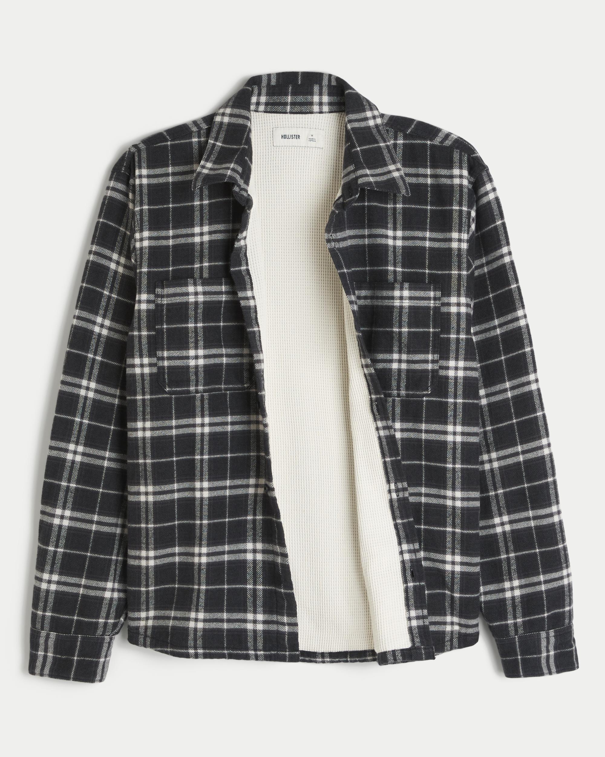 Thermal-Lined Flannel Shirt Product Image