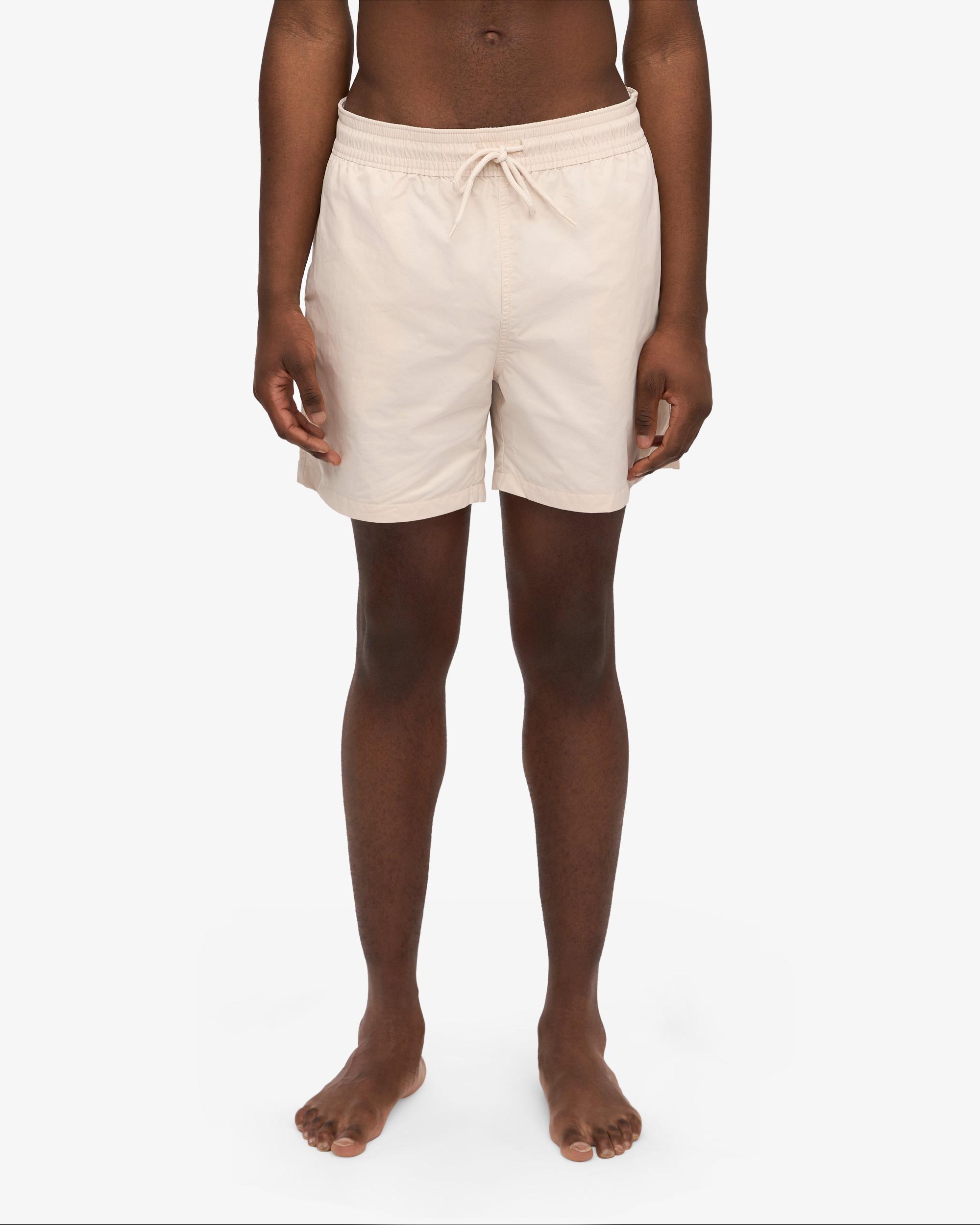 Classic Swim Shorts - Ivory White Product Image
