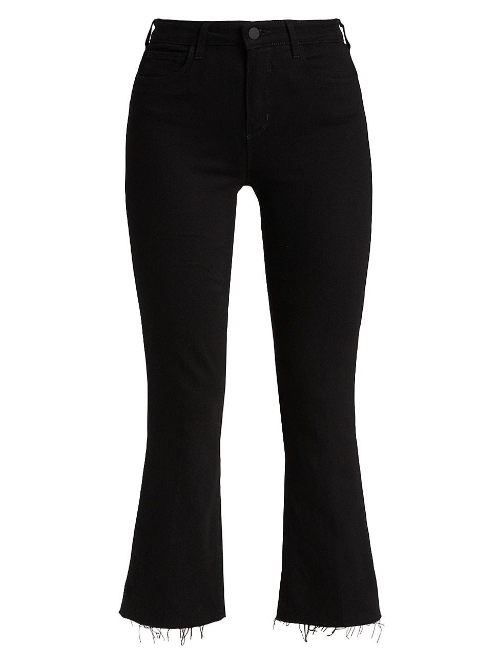 Womens Kendra High-Rise Flared Leg Jeans Product Image
