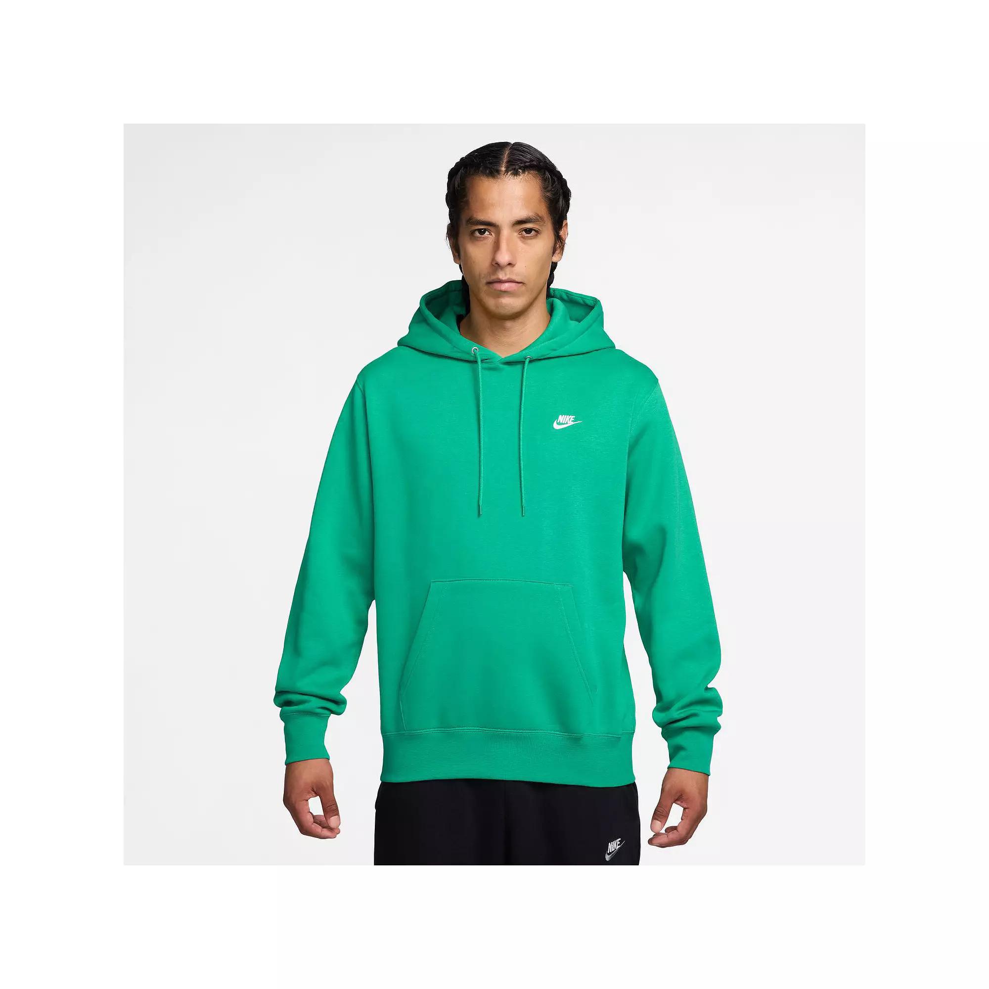 Big & Tall Nike Club Pull-Over Fleece Hoodie, Men's,  Product Image