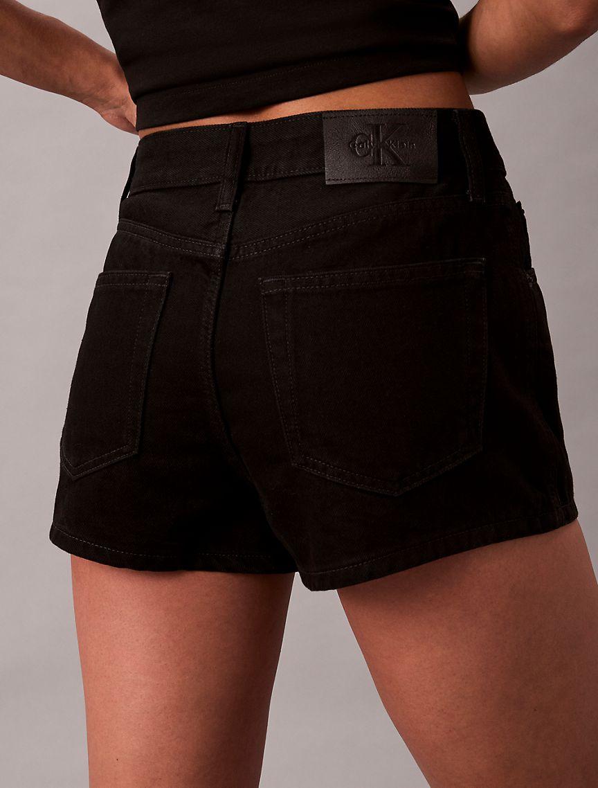 Denim Mini Shorts  Product Image