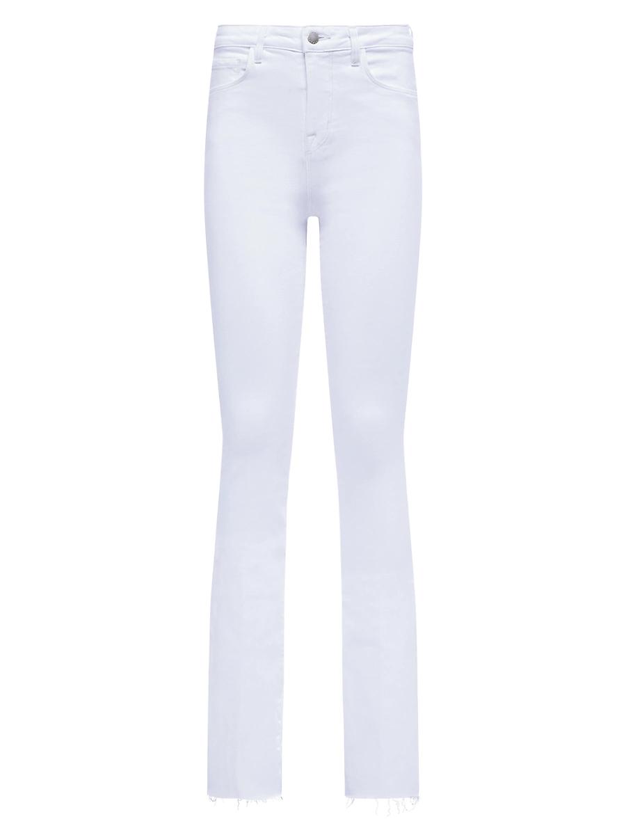 Womens Ruth High-Waisted Straight Jeans Product Image