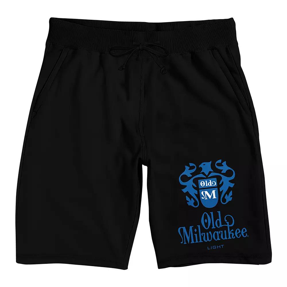 Men's Old Milwaukee Crest Pajama Shorts,  Product Image