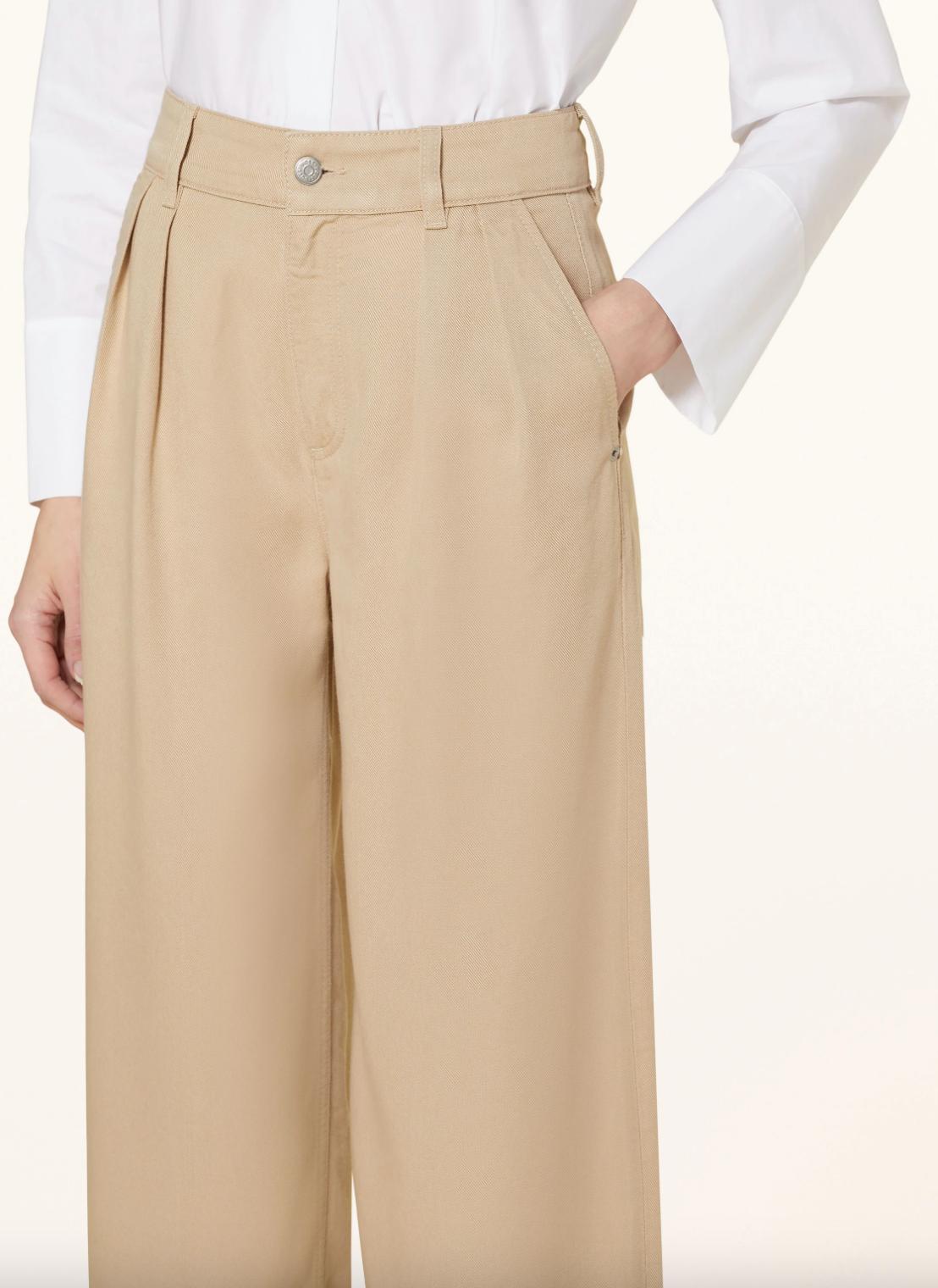 Hugo Boss Beige C_Tanjura-W Trousers Product Image