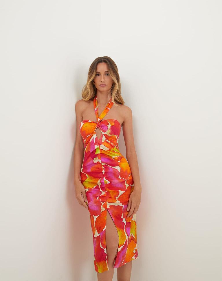 Naori Midi Dress - Gal Product Image