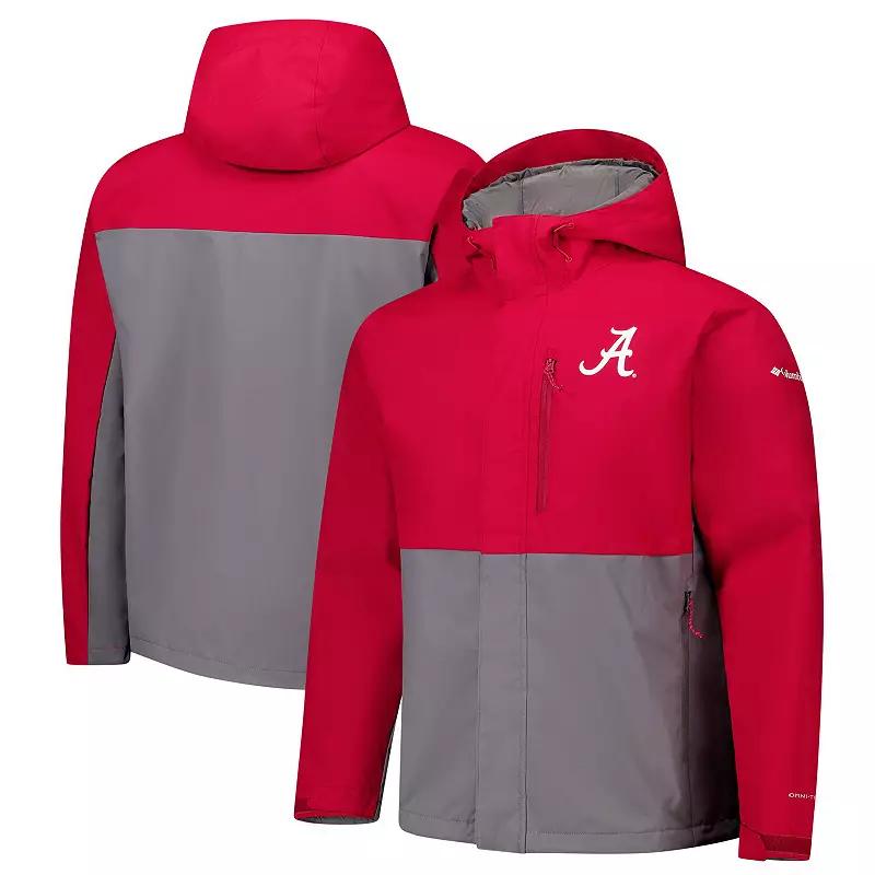 Columbia Mens Collegiate Field Bound Jacket - Tall - Alabama- Product Image