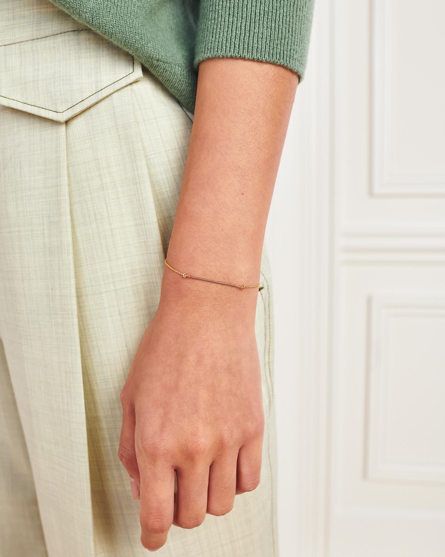 Quince | Women's Gold Lariat Bracelet 14K Gold Product Image