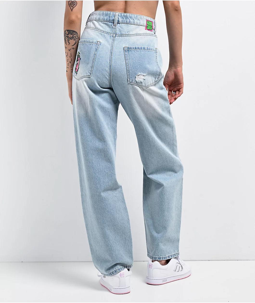 Empyre Tori Spray Can Moxie Wash Blue Jeans Product Image