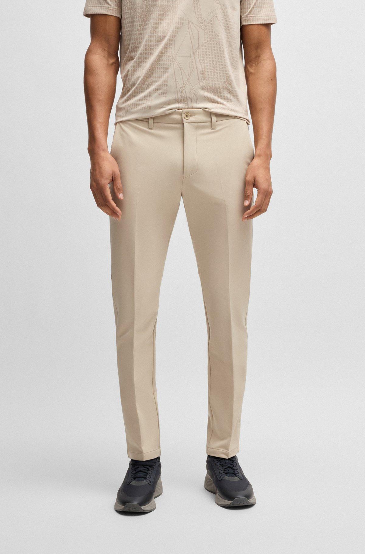 Slim-fit pants in water-repellent stretch fabric Product Image