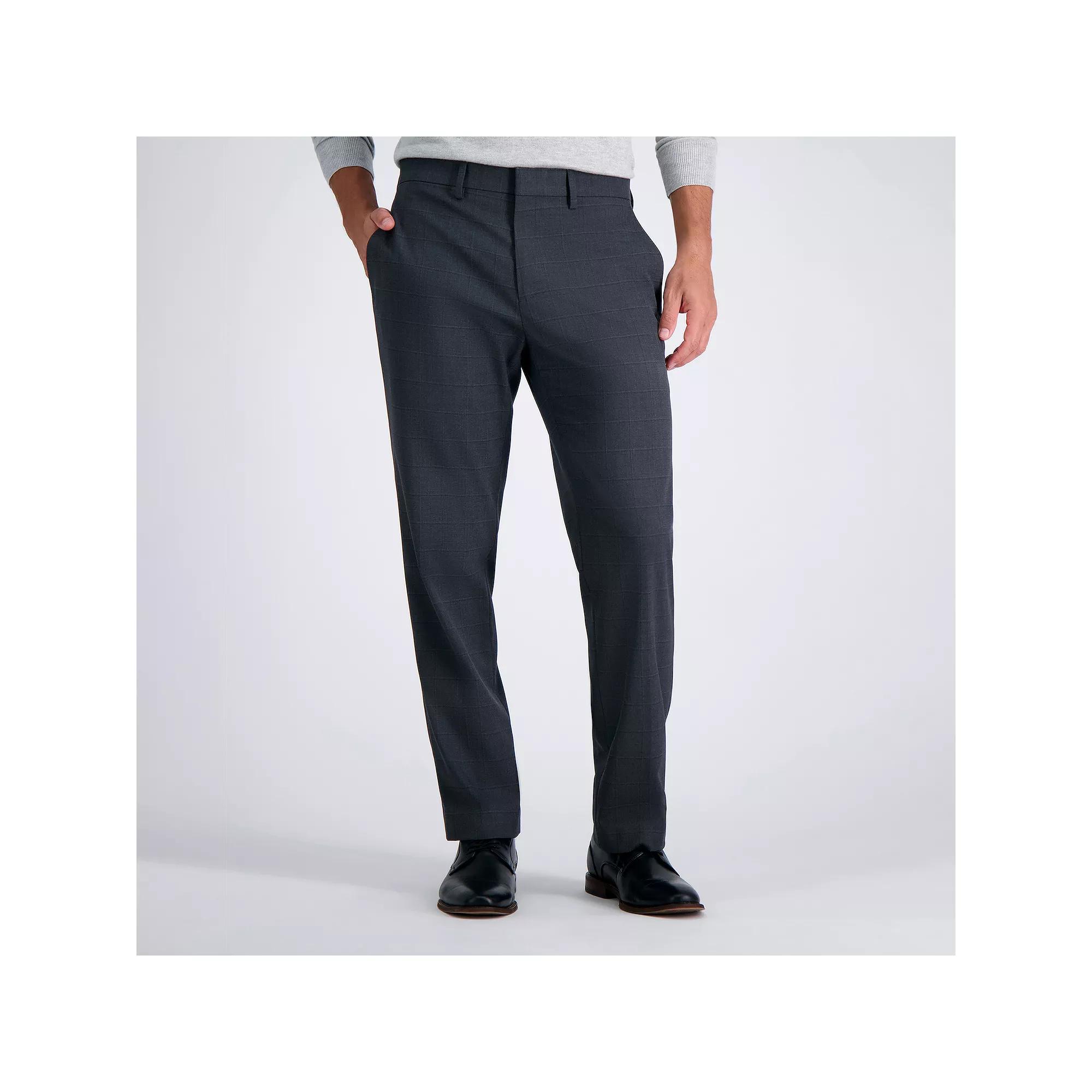 Men's J.M. Haggar Premium Tailored-Fit Stretch Flat-Front Suit Pants,  Product Image