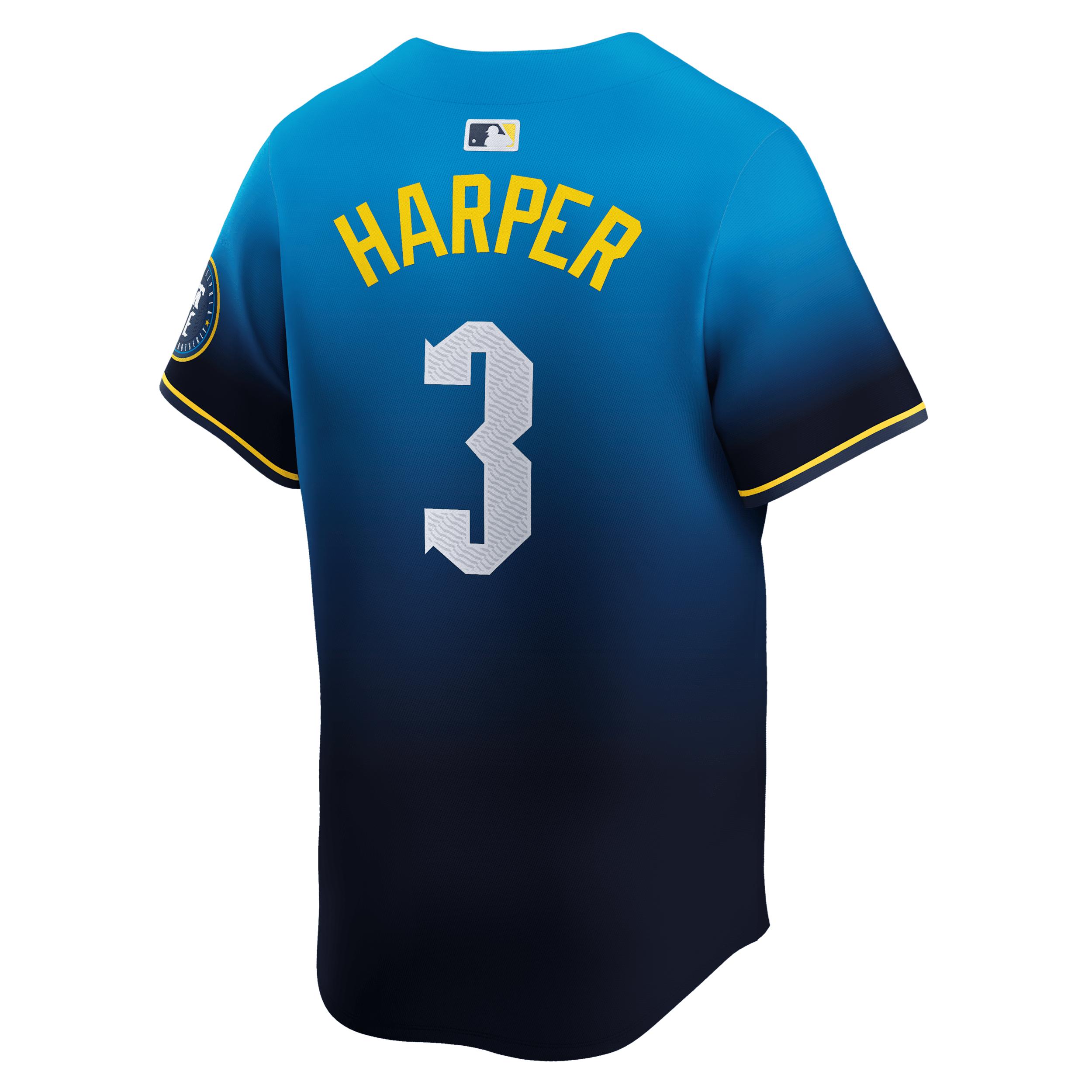 Bryce Harper Philadelphia Phillies City Connect Nike Mens Dri-FIT ADV MLB Limited Jersey | LM2507YIPP9-V91 Product Image
