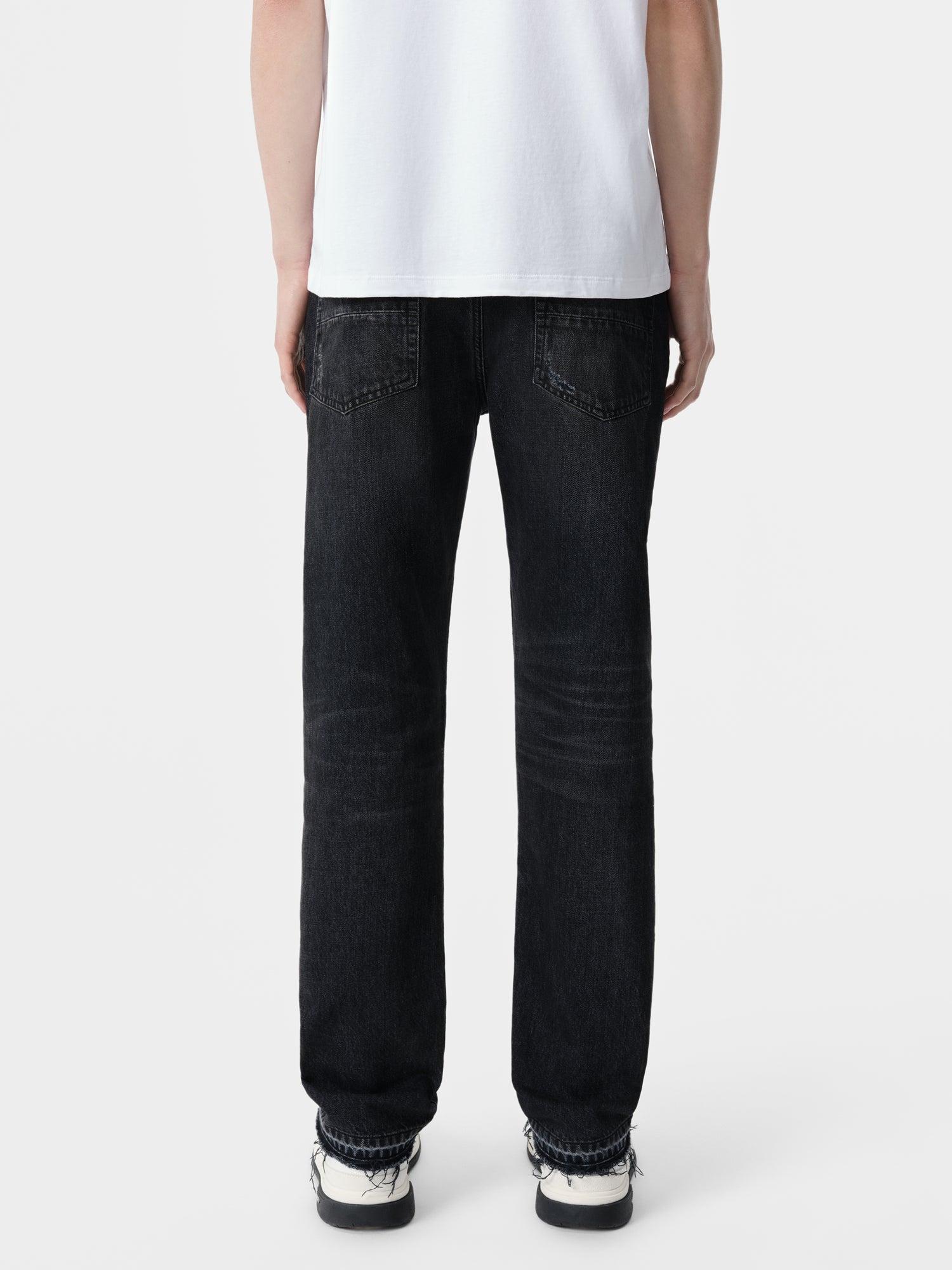 RELEASED HEM STRAIGHT JEAN - Vintage Black Product Image