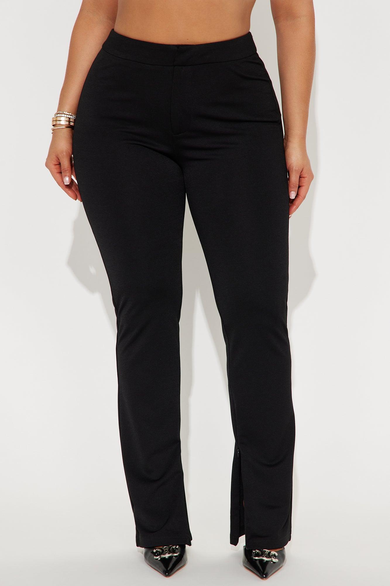 Gotta Kick it Straight Leg Trouser - Black Product Image