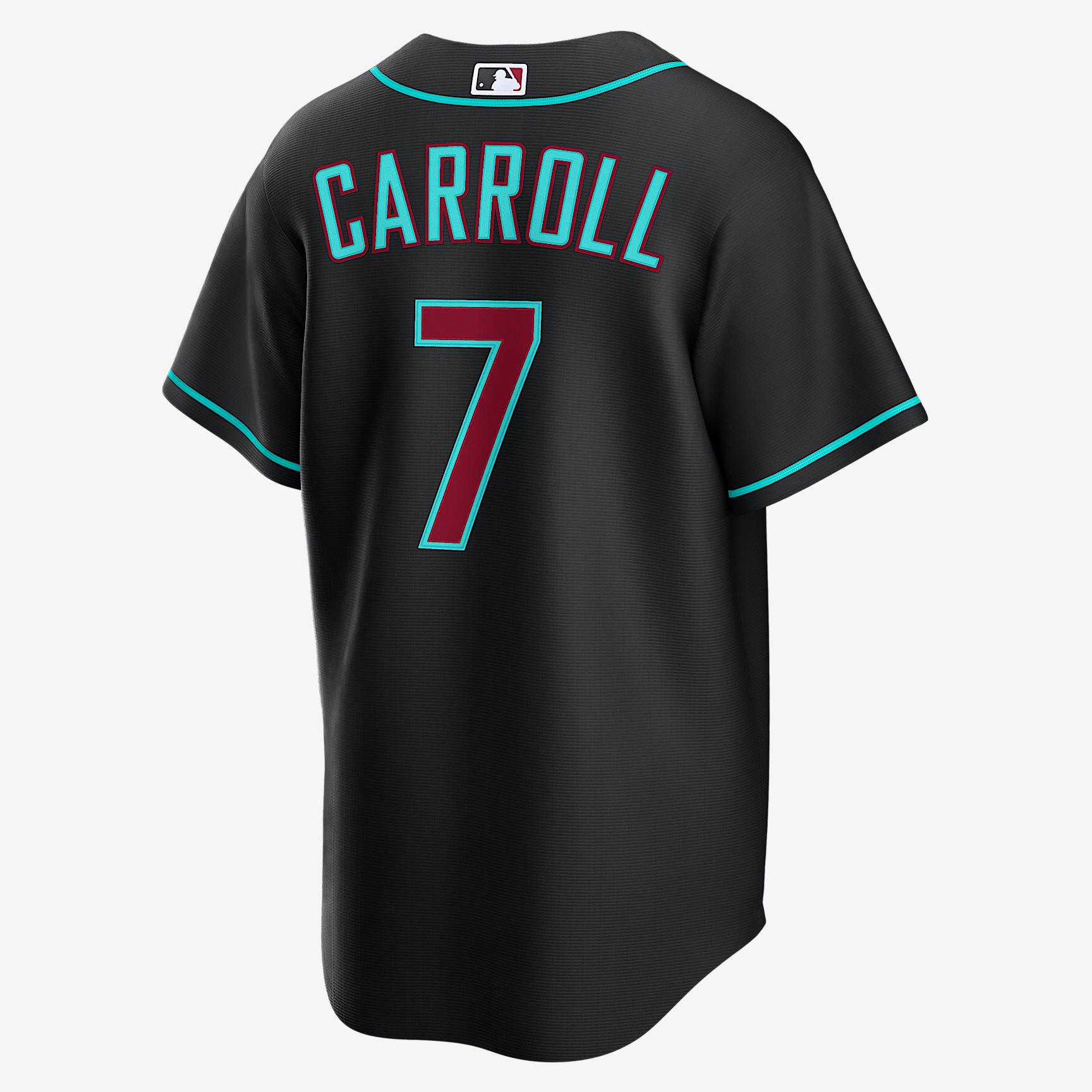 Corbin Carroll Arizona Diamondbacks Nike Mens MLB Replica Jersey | RE25DKHODQ9-VLT Product Image