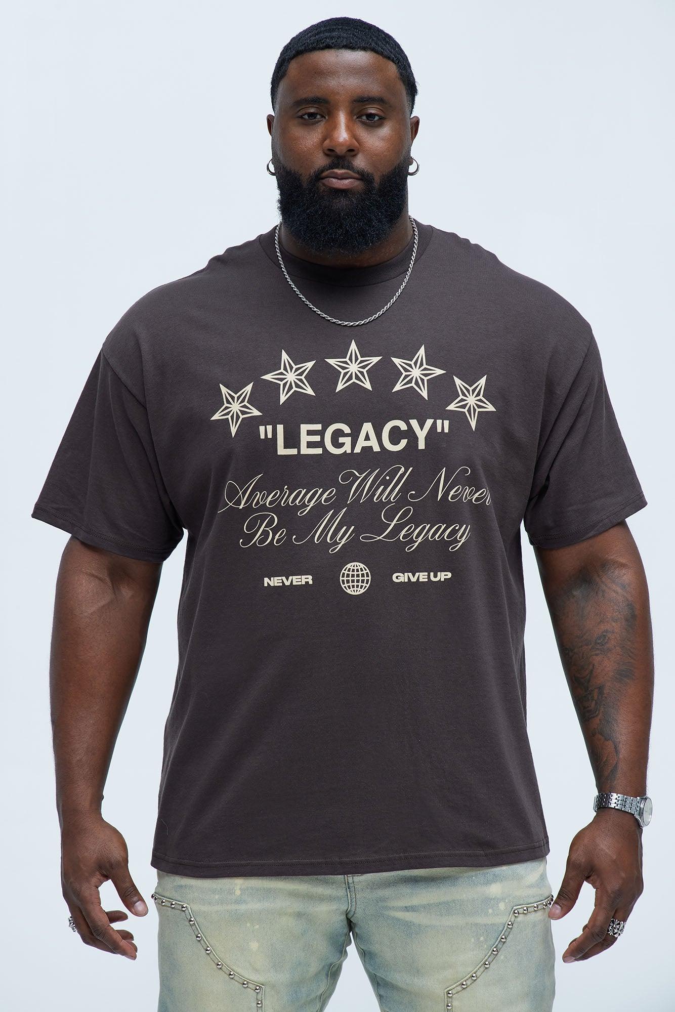 My Legacy Star Short Sleeve Tee - Brown Product Image